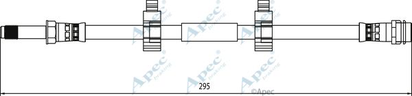 APEC BRAKING Тормозной шланг HOS4102